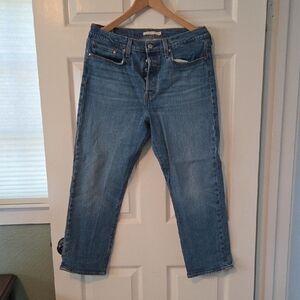 Levi's Classic Blue Women's Straight Leg Jeans